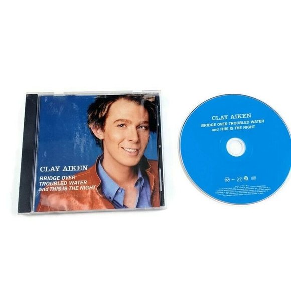 Clay Aiken Bridge Over Troubled Water/This Is The Night - Picture 1 of 12